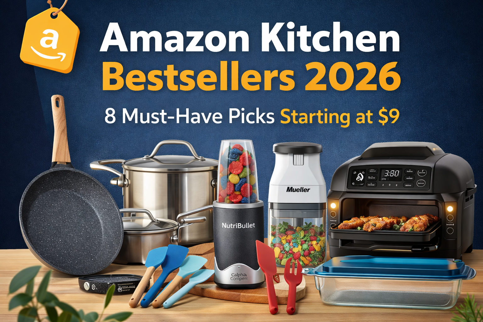 These Top Amazon Kitchen Bestsellers Are Flying Off the Shelves in 2026 — Starting at $9