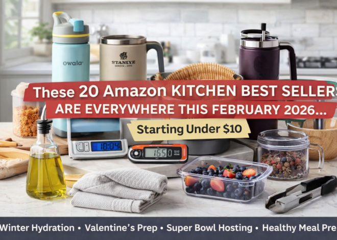 These 20 Amazon Kitchen Best Sellers Are Everywhere This February 2026 — Starting Under $10